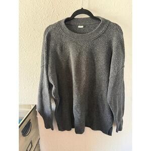 Aerie knit sweater grey size S oversized. Very soft